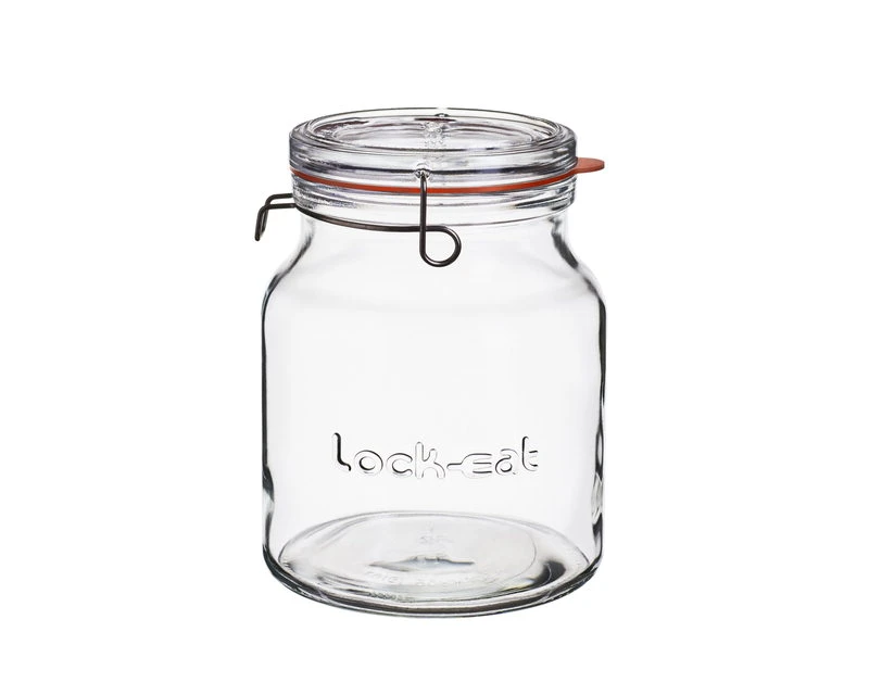 Luigi Bormioli Lock Eat Sylteglas M. Patentlåg Buttet 2 L 3 Luigi Bormioli Lock Eat Sylteglas M. Patentlåg Buttet 2 L