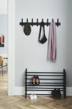 Roon & Rahn Reces Knagerække 98 Cm, Sort Specialmalet Eg -GEJST Butik 100811 3