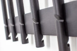 Roon & Rahn Reces Knagerække 78 Cm, Sort Specialmalet Eg -GEJST Butik 100812 2