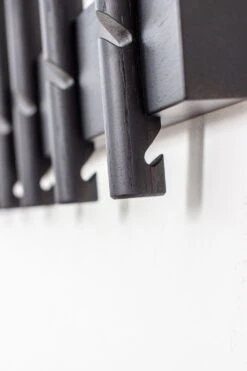 Roon & Rahn Reces Knagerække 48 Cm, Sort Specialmalet Eg -GEJST Butik 100813 2