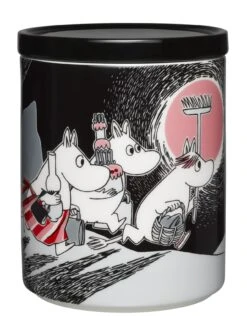 Arabia MUMI Krukke 1,2 L, Mumi Flytter