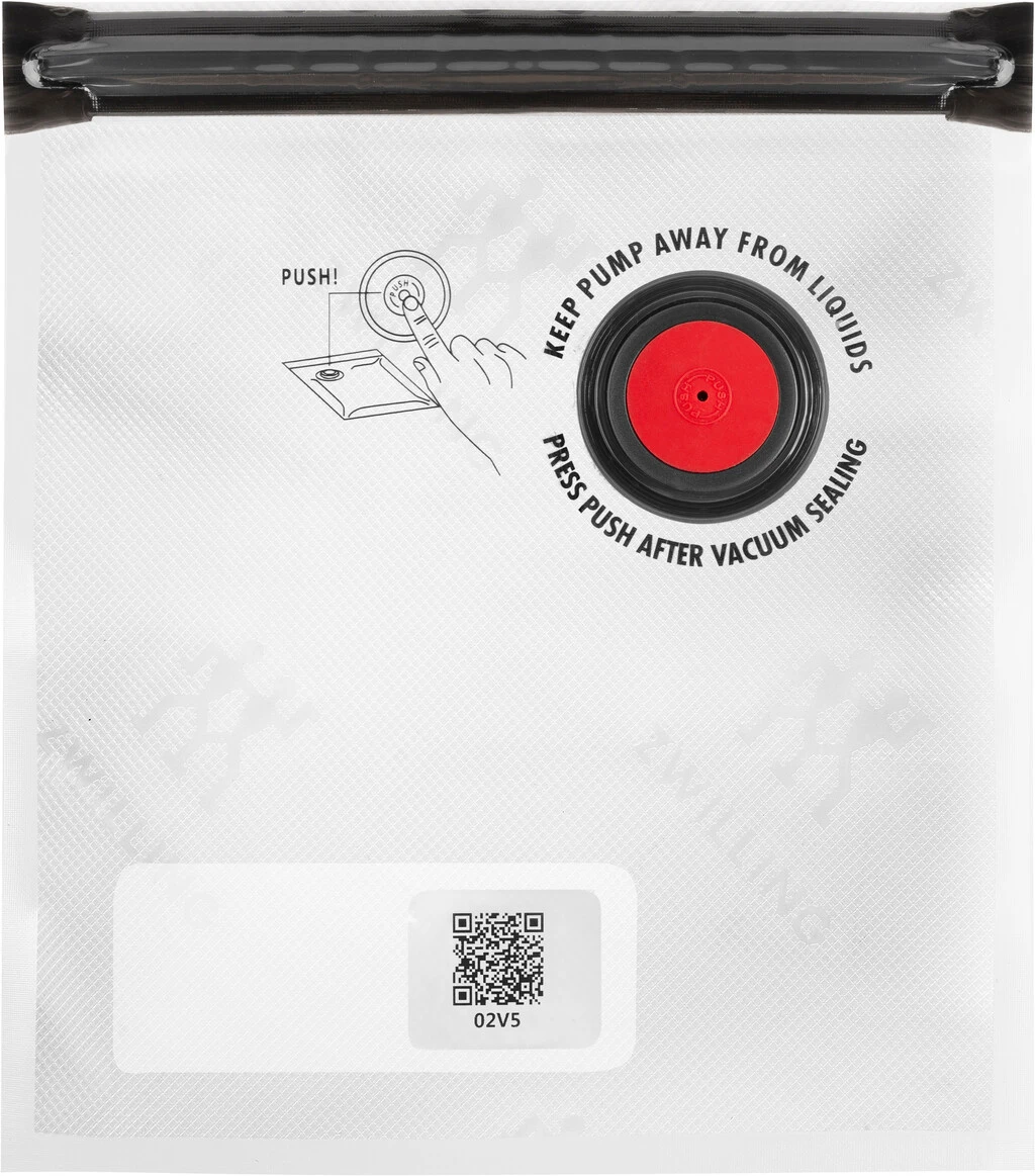 Zwilling Fresh & Save Vakuum Startpakke Poser 7 Stk, Hvid 4 Zwilling Fresh & Save Vakuum Startpakke Poser 7 Stk, Hvid - Billede 2