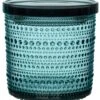 Iittala Kastehelmi Krukke H11,4 Cm, Havblå -GEJST Butik 1026962