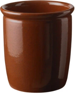 Knabstrup Keramik Syltekrukke 2 L, Brun