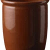 Knabstrup Keramik Syltekrukke 1 L, Brun 1 Knabstrup Keramik Syltekrukke 1 L, Brun -GEJST Butik 1032