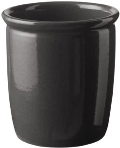 Knabstrup Keramik Syltekrukke 2 L, Antracitgrå