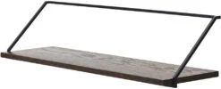 Audo Rail Hylde 92 Cm, Mørkbejdset Eg