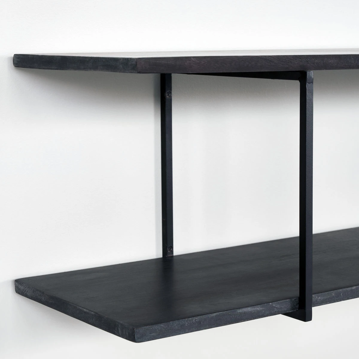 House Doctor Woods Hylde 130x26 Cm, Sort 5 House Doctor Woods Hylde 130x26 Cm, Sort - Billede 3