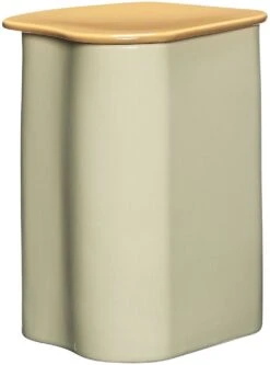 Hübsch Amare Opbevaringsbeholder H21 Cm, Brun/Sand