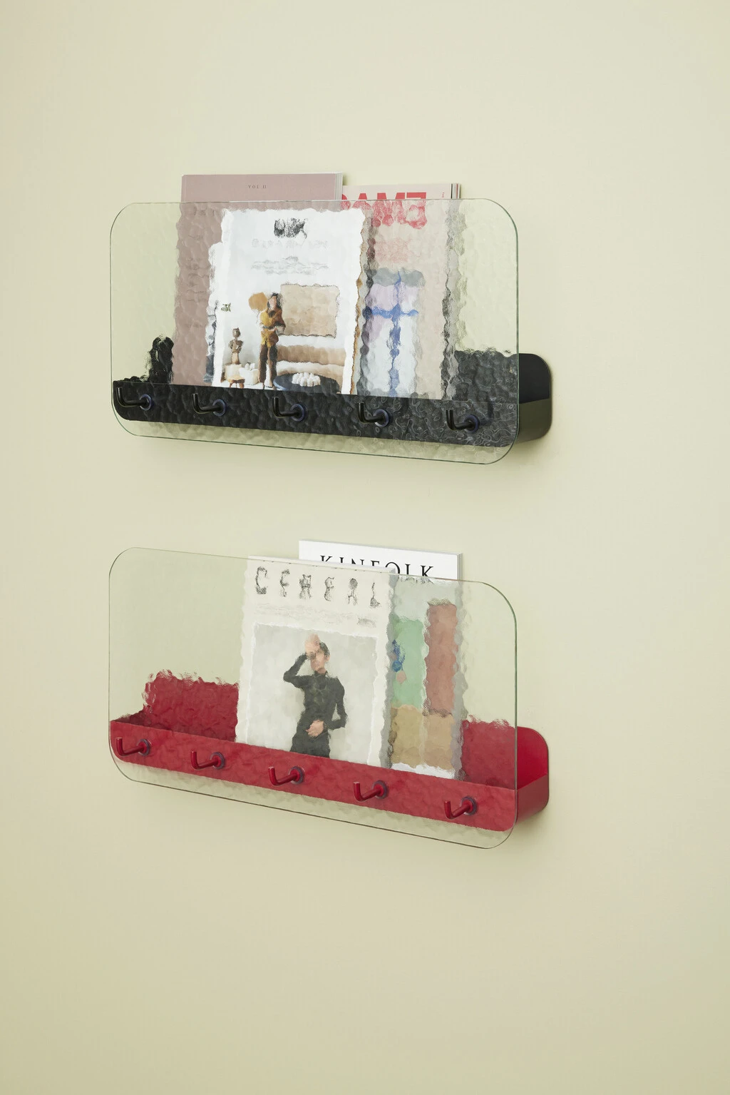 Hübsch Shack Hylde M. Knagerække 60 Cm, Tekstureret/Sort 6 Hübsch Shack Hylde M. Knagerække 60 Cm, Tekstureret/Sort - Billede 4