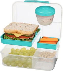 Sistema To Go Bento Madkasse 1,65 L, Minty Teal 7 Sistema To Go Bento Madkasse 1,65 L, Minty Teal -GEJST Butik 21690 3