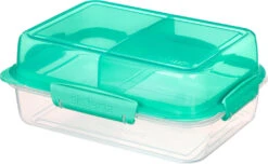 Sistema To Go Opdelt Flip Madkasse 1,8 L, Minty Teal