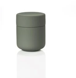 Zone Denmark Zone Ume Krukke M. Låg H10,3 Cm, Olive Green -GEJST Butik 22000264385 4