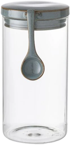 Bloomingville Pixie Krukke M. Låg & Ske H22 Cm, Grøn Glas 6 Bloomingville Pixie Krukke M. Låg & Ske H22 Cm, Grøn Glas -GEJST Butik 22065274 2