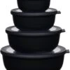 Mepal Cirqula Lav Skålesæt 4 Stk, Sort -GEJST Butik 233104 high