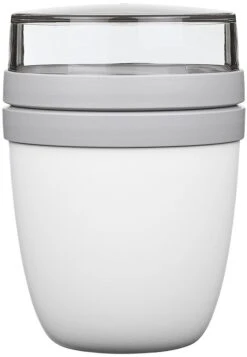 Mepal Ellipse Frokostbæger 500 Ml+200 Ml, Hvid