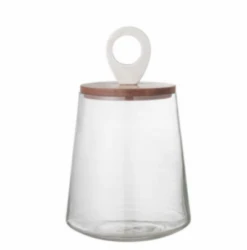 Bloomingville Gladys Krukke M. Låg 35,5 Cm, Klar 6 Bloomingville Gladys Krukke M. Låg 35,5 Cm, Klar -GEJST Butik 3 4