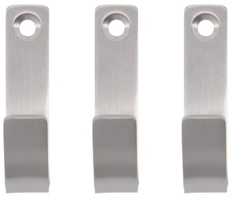 Meraki Thapsus Knage 3 Stk. 5,5 Cm, Børstet Sølv 3 Meraki Thapsus Knage 3 Stk. 5,5 Cm, Børstet Sølv