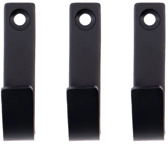 Meraki Thapsus Knage 3 Stk. 5,5 Cm, Børstet Sort Finnish 3 Meraki Thapsus Knage 3 Stk. 5,5 Cm, Børstet Sort Finnish