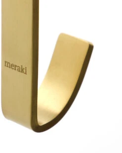 Meraki Thapsus Knage 3 Stk. 5,5 Cm, Børstet Messing 7 Meraki Thapsus Knage 3 Stk. 5,5 Cm, Børstet Messing -GEJST Butik 308580110 1