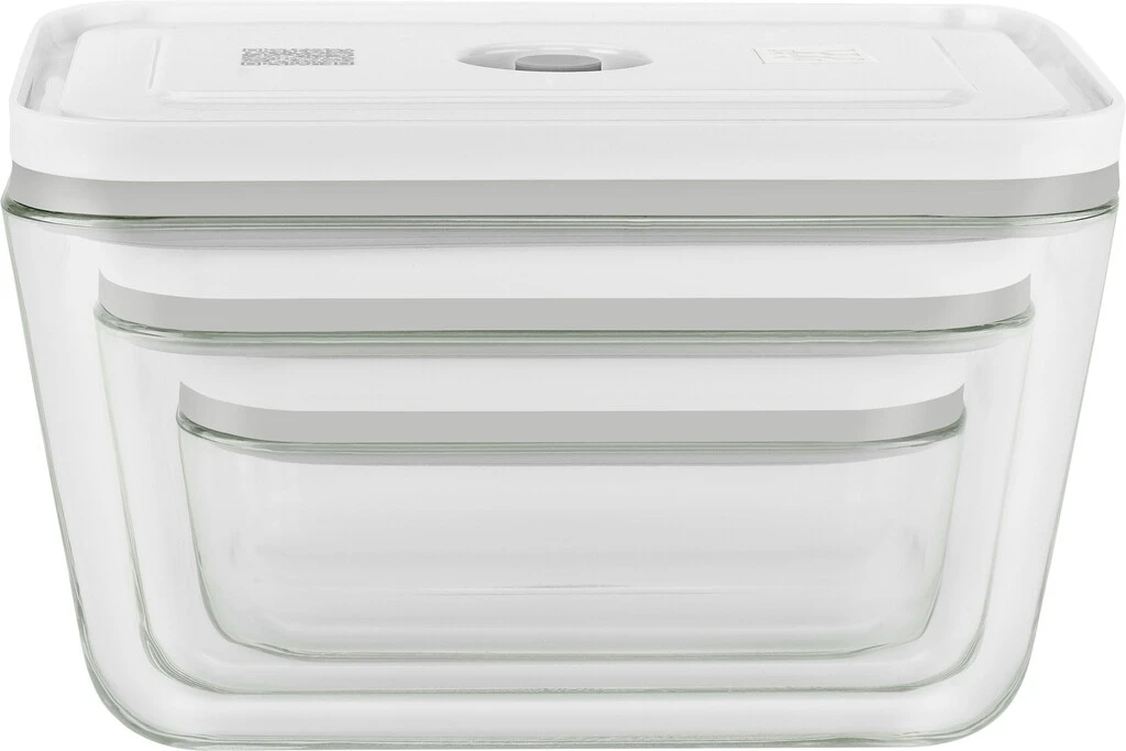 Zwilling Fresh & Save Vakuumbokssæt 3 Dele S/M/L, Transparent 4 Zwilling Fresh & Save Vakuumbokssæt 3 Dele S/M/L, Transparent - Billede 2
