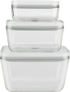Zwilling Fresh & Save Vakuumbokssæt 3 Dele S/M/L, Transparent 8 Zwilling Fresh & Save Vakuumbokssæt 3 Dele S/M/L, Transparent -GEJST Butik 36803 003 0 2