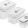 Zwilling Fresh & Save Vakuumbokssæt 3 Dele S/M/L, Semitransparent -GEJST Butik 36804 003 0