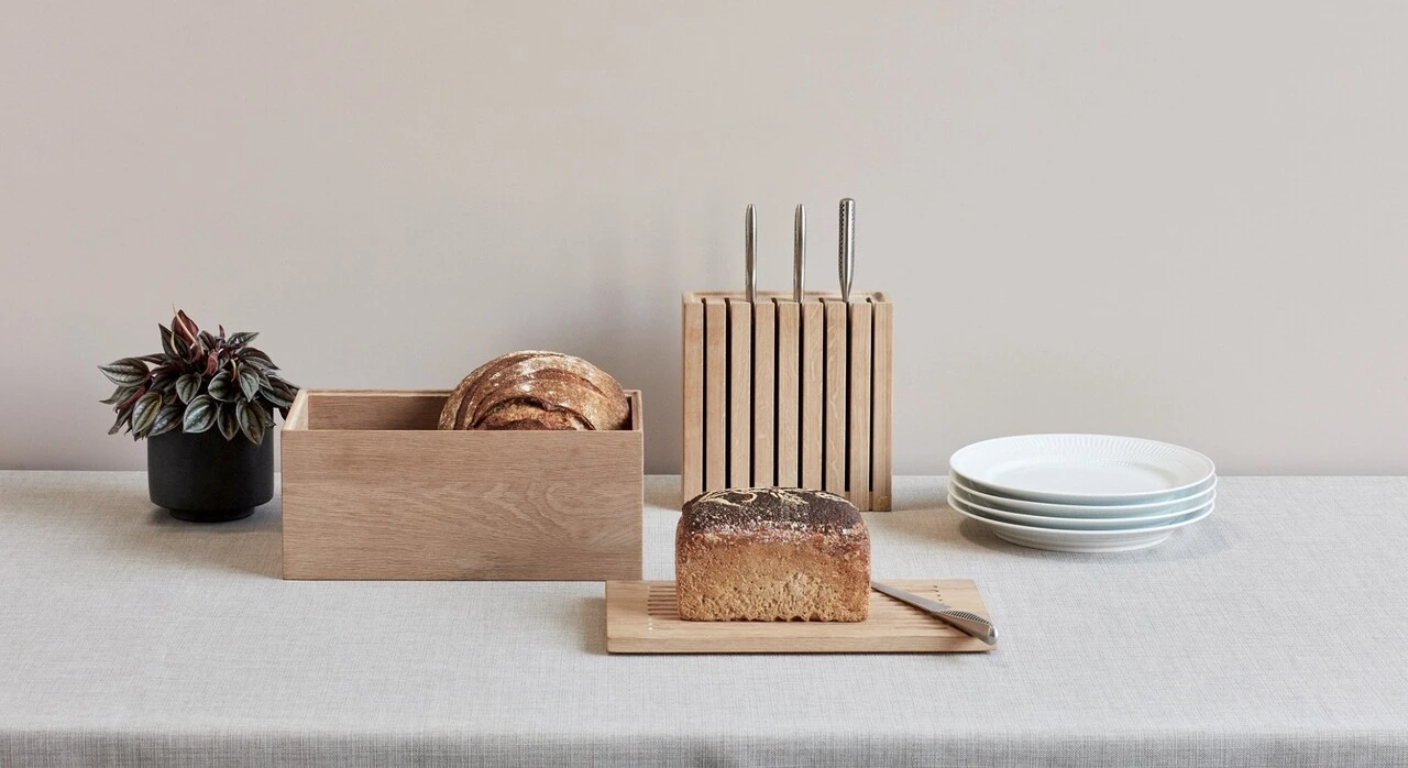 Andersen Furniture Gourmet Wood Brødbox 16,5x35 Cm, Eg 5 Andersen Furniture Gourmet Wood Brødbox 16,5x35 Cm, Eg - Billede 3