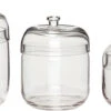Hübsch Fill Opbevaringsglas 3 Stk, Klar -GEJST Butik 460401