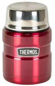 Thermos Madtermoflaske 470 Ml, Mørk Rød 3 Thermos Madtermoflaske 470 Ml, Mørk Rød