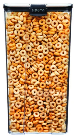 Sistema Ultra Opbevaringsboks 4 L, Sort -GEJST Butik 51413 4L Ultra Square Angle label.JPG