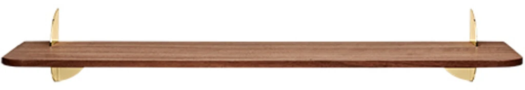 AYTM Aedes Hylde 80 Cm, Valnød/Guld 3 AYTM Aedes Hylde 80 Cm, Valnød/Guld