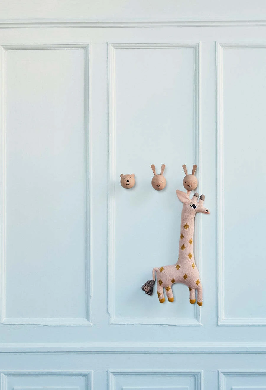 OYOY Mini Knage Bamse 4,5 Cm, Bøg 6 OYOY Mini Knage Bamse 4,5 Cm, Bøg - Billede 4