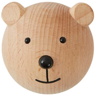 OYOY Mini Knage Bamse 4,5 Cm, Bøg 3 OYOY Mini Knage Bamse 4,5 Cm, Bøg