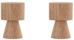 OYOY Pin Knage 2 Stk. H3,5 Cm, Eg