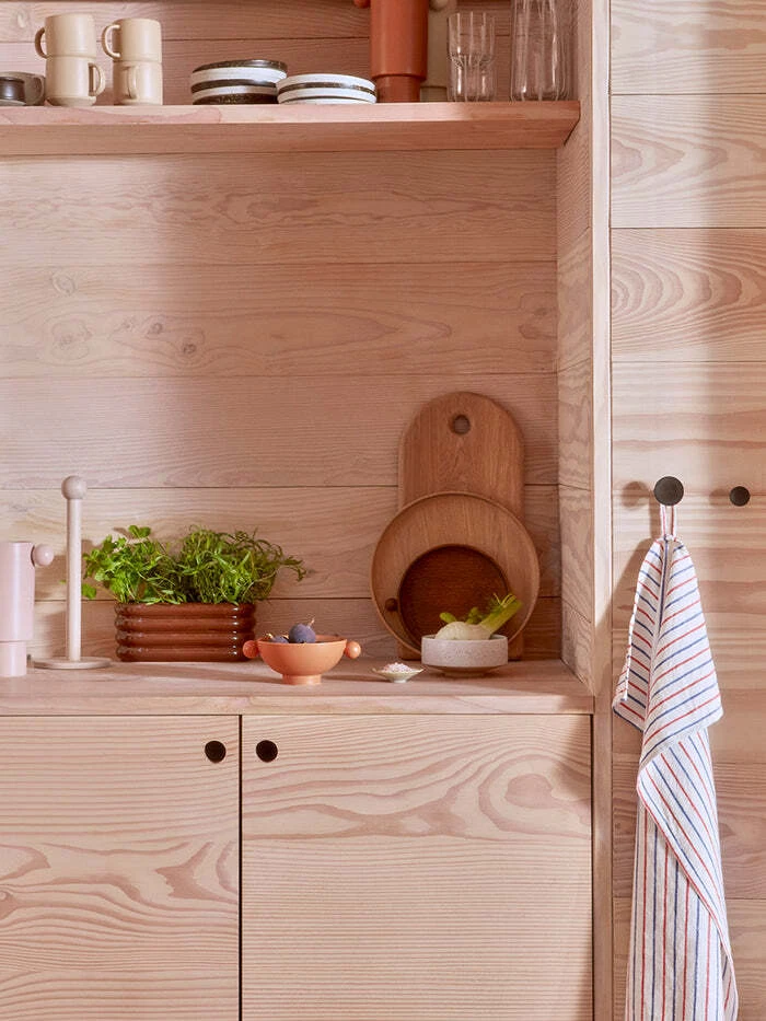 OYOY Rina Knage 2 Stk. H3,5 Cm, Brunet 4 OYOY Rina Knage 2 Stk. H3,5 Cm, Brunet - Billede 2