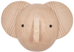 OYOY Mini Knage Elefant 7,4 Cm, Bøg