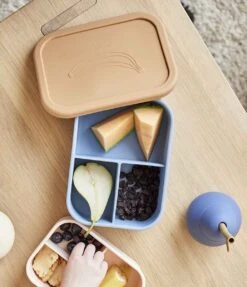 OYOY Mini Yummy Madkasse 700 Ml, Blue/Clay -GEJST Butik 5712195065256 2