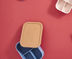 OYOY Mini Yummy Madkasse 700 Ml, Blue/Clay -GEJST Butik 5712195065256 3