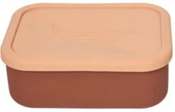 OYOY Mini Yummy Madkasse 1,3 L, Powder/Sienna