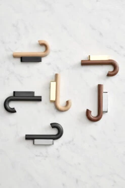 GEJST Hook Knage 13,3 Cm, Valnød/Krom -GEJST Butik 5712731102476 1 2