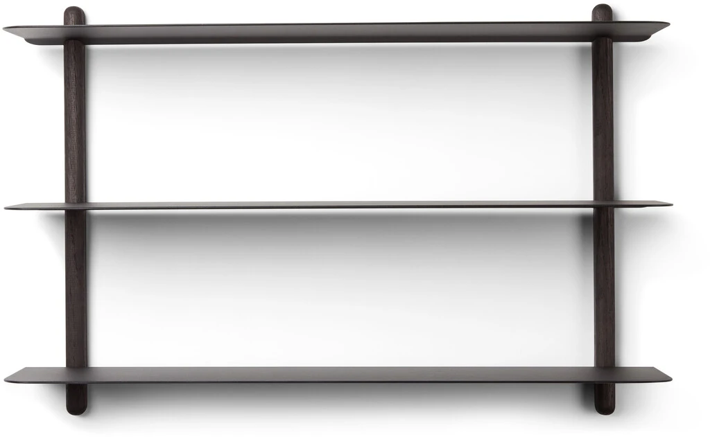 GEJST Nivo Hylde A 64 Cm, Sort Ask/Sort 3 GEJST Nivo Hylde A 64 Cm, Sort Ask/Sort