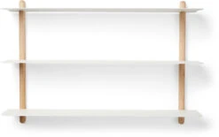 GEJST Nivo Hylde A 64 Cm, Eg/Hvid