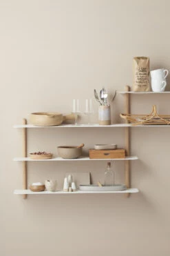 GEJST Nivo Hylde B 118 Cm, Eg/Hvid -GEJST Butik 5712731201117 2