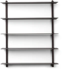 GEJST Nivo Hylde E 64 Cm, Sort Ask/Sort