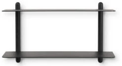 GEJST Nivo Hylde F 66,5 Cm, Sort Ask/Sort