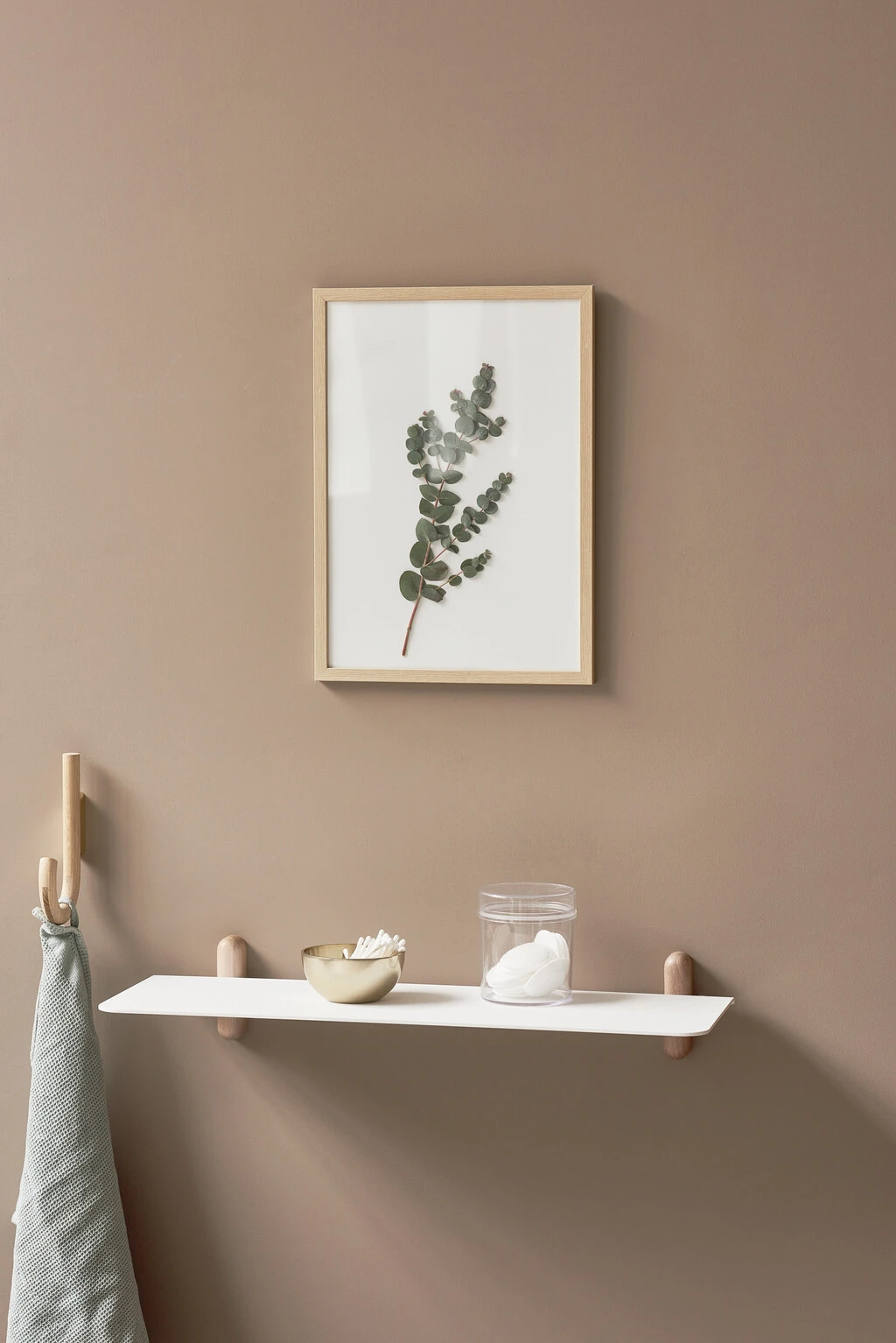 GEJST Nivo Hylde G 66,5 Cm, Eg/Hvid 5 GEJST Nivo Hylde G 66,5 Cm, Eg/Hvid - Billede 3