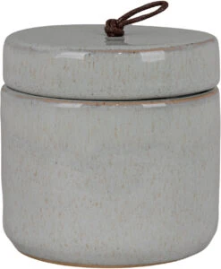 House Nordic Krukke M. Låg H10 Cm, Grå -GEJST Butik 5713917022540 House Nordic Krukke m Laag H10 cm Graa 1