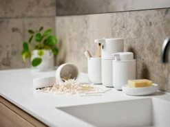 Zone Denmark Zone Ume Krukke M. Låg 10,3 Cm, Hvid -GEJST Butik 5722000157557 3