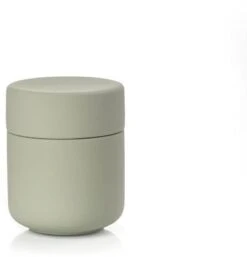 Zone Denmark Zone Ume Krukke M. L åg 10,3 Cm, Eucalyptus Green